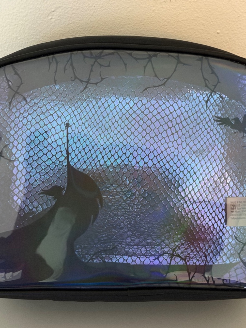 MALEFICENT Bath & Body Works Cosmetic Bag